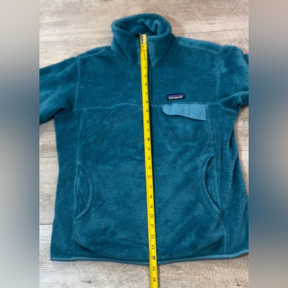 Patagonia Women’s Teal Re-Tool Snap-T Pullover Size Medium - Picture 7 of 8